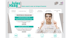 Desktop Screenshot of lycee-juleshaag.fr